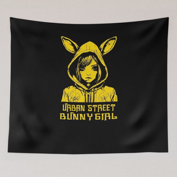 Item preview, Street Bunny Girl - Yellow 2 designed and sold by Soulemotion.