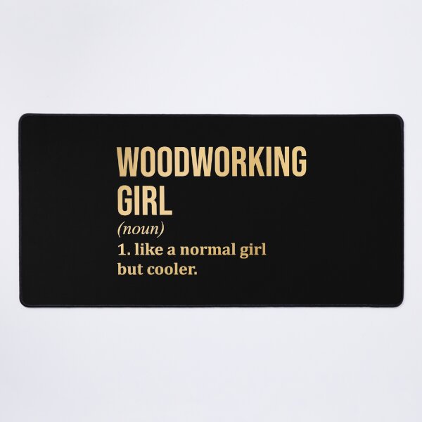 Item preview, Woodworking Girl Definition in Gold designed and sold by XCIV.