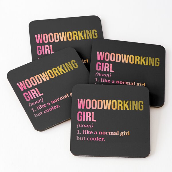 Item preview, Woodworking Girl Definition in Watercolor designed and sold by XCIV.