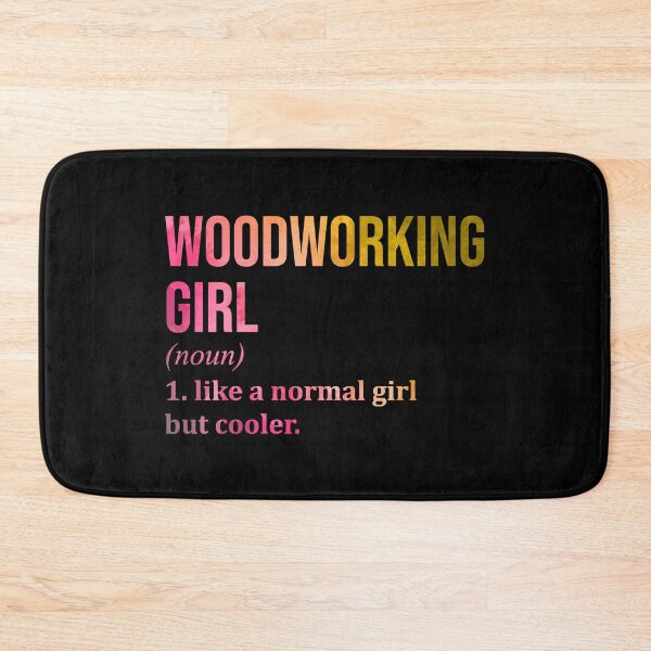Item preview, Woodworking Girl Definition in Watercolor designed and sold by XCIV.