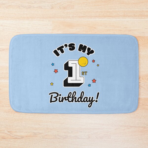 Item preview, One Year Old Birthday - Happy Birthday - Birthday Party designed and sold by SallySunday.