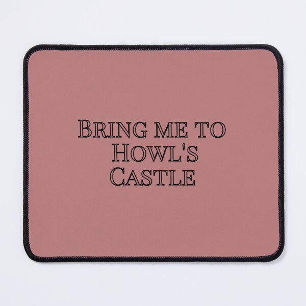 Item preview, Bring me to Howl_s Castle - Black and White designed and sold by nahegat.