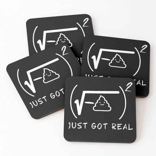 Item preview, Shit Just Got Real Funny designed and sold by artfartzzz.