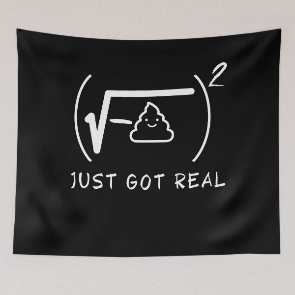 Item preview, Shit Just Got Real Funny designed and sold by artfartzzz.