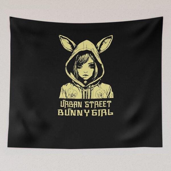 Item preview, Street Bunny Girl - Khaki designed and sold by Soulemotion.