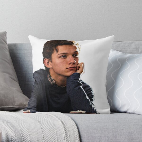 tom holland Throw Pillow