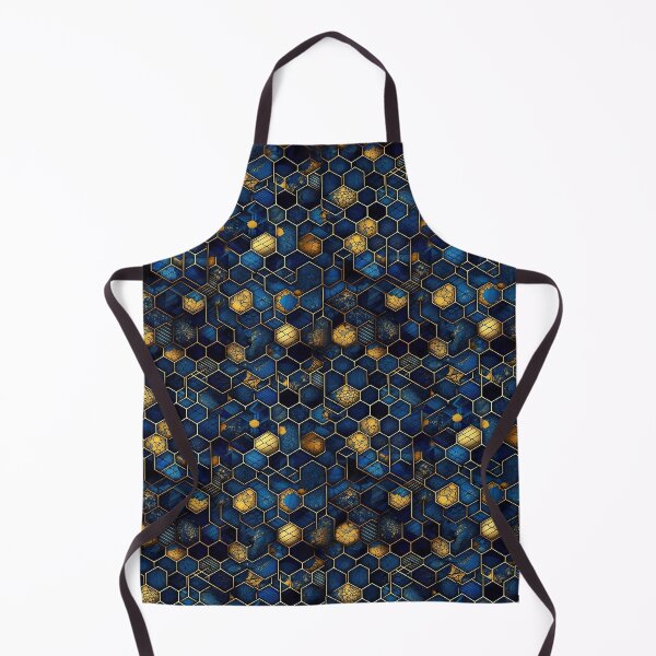 Item preview, Cobalt and Gold Seamless Pattern designed and sold by Offsite.