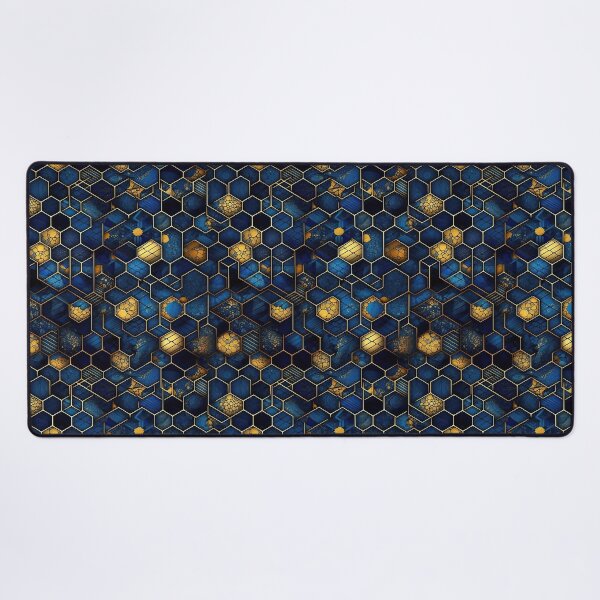 Item preview, Cobalt and Gold Seamless Pattern designed and sold by Offsite.