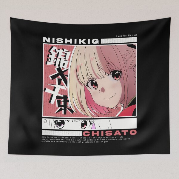 Item preview, Lycoris Recoil Cute Nishikigi Chisato designed and sold by YesterdayCharl.