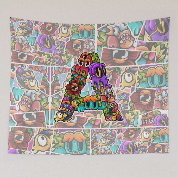 Item preview, Doodle monster A designed and sold by koyung500Store.