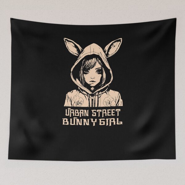 Item preview, Street Bunny Girl - Peach designed and sold by Soulemotion.