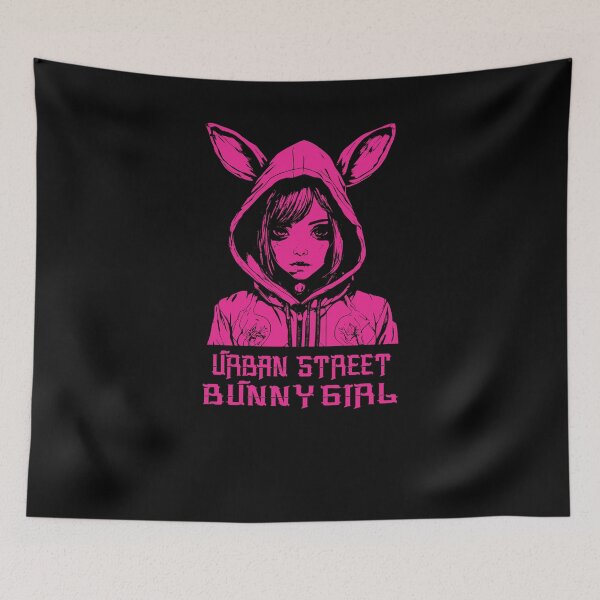 Item preview, Street Bunny Girl - Pink designed and sold by Soulemotion.