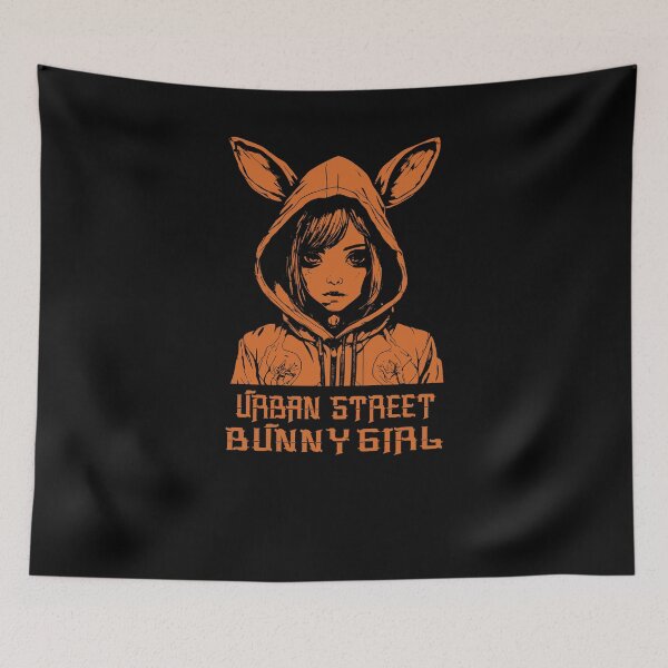 Item preview, Street Bunny Girl - Chocolate designed and sold by Soulemotion.
