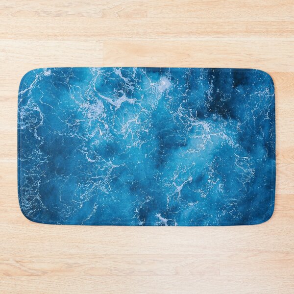 Item preview, Blue water abstraction designed and sold by LazyLifestyle.