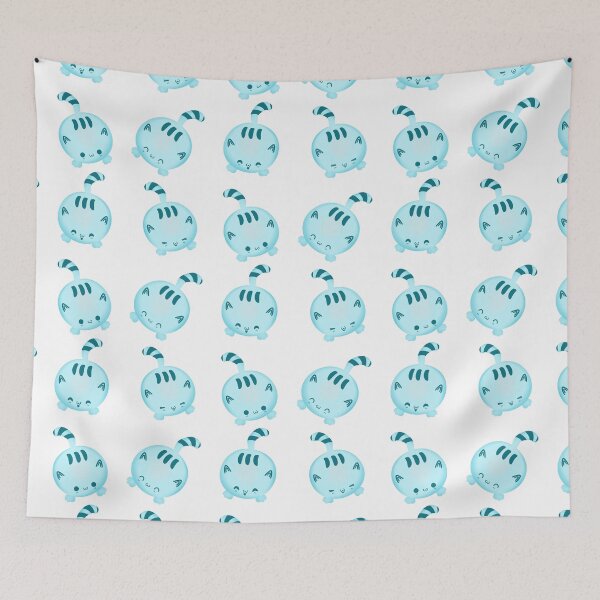 Item preview, Blue cat ball designed and sold by Preeyanc.