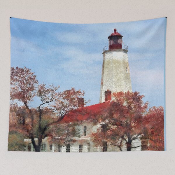 Item preview, Lighthouse at Sandy Hook NJ designed and sold by Susan Savad.