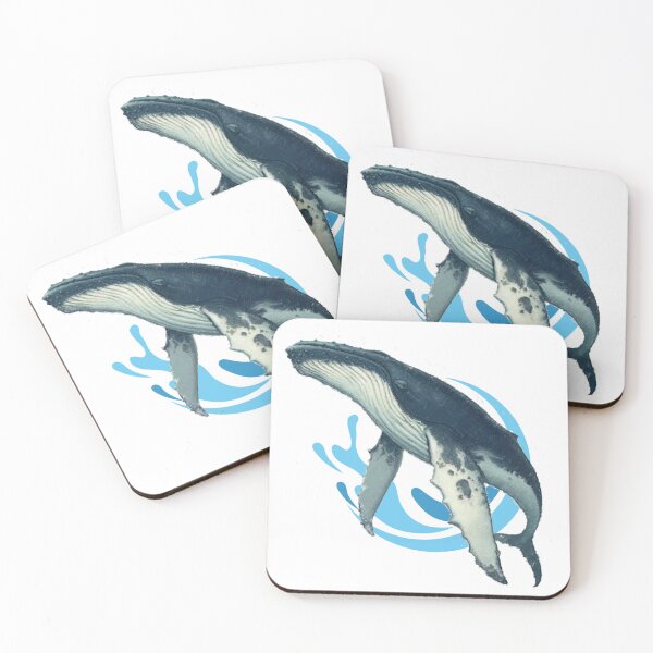 Item preview, Humpback Whale migration with water circle designed and sold by DAEWI PARK.