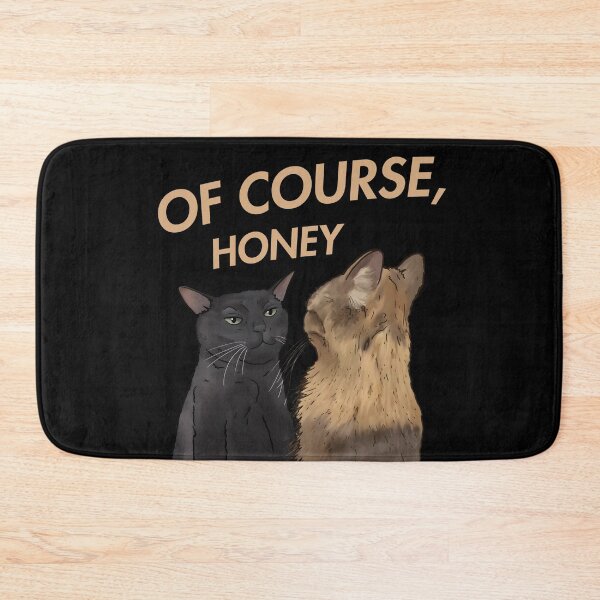 Item preview, Black Cat Zoning Out Of Course Honey Cat Meme designed and sold by CarpeDiem96.