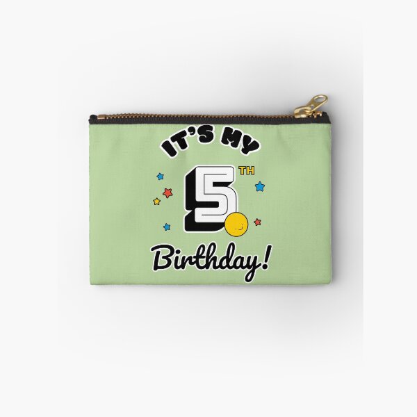Item preview, Five Year Old Birthday - Happy Birthday - Birthday Party designed and sold by SallySunday.