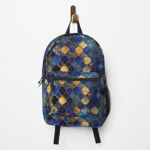Item preview, Cobalt and Gold Mosaic Seamless Pattern 2 designed and sold by Offsite.