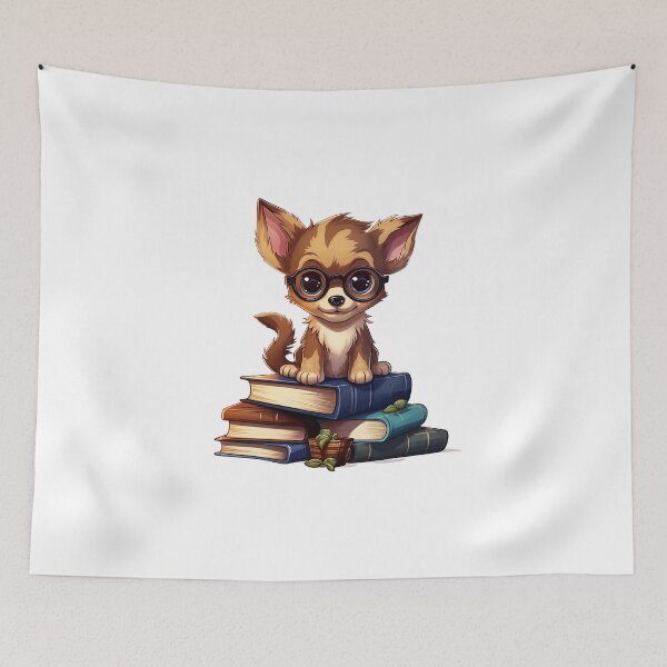 Item preview, Chibi cute dog in school stikers designed and sold by SweetEvolution.