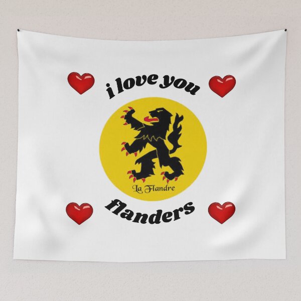 Item preview, flanders flag designed and sold by CARANIACLS.
