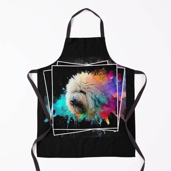 Item preview, Komondor Splash Art designed and sold by The Digital Compass.