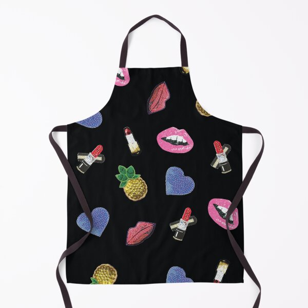 Item preview, sequence, spangle, lips, heart, pineapple, lipstick, black designed and sold by mintdiamond21.