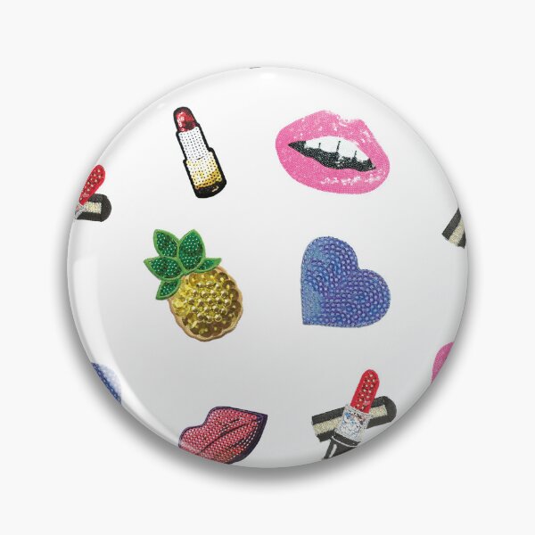 Item preview, sequence, spangle, lips, heart, pineapple, lipstick,  designed and sold by mintdiamond21.
