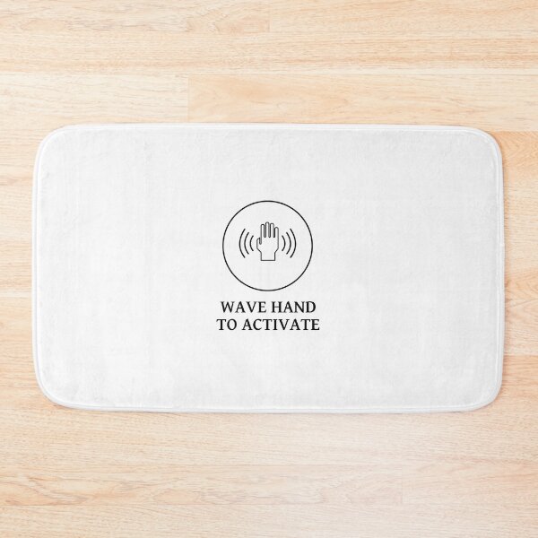 Item preview, Wave Hand To Activate - Fun technology joke design designed and sold by Gormont.