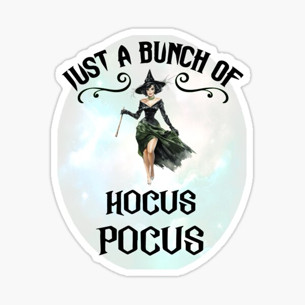 Hocus Pocus Inspired Graphic Novel Style and Silhouette Iconic Quotes  Sticker for Sale by Marianne Paluso