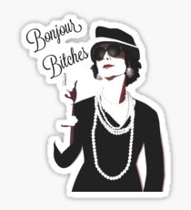 Bonjour Bitches! Sticker