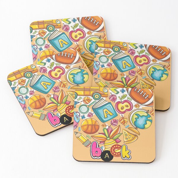 Item preview, Back to school with symbols of school days designed and sold by sweetees4u.