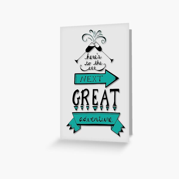 Reason to Toast Greeting Card