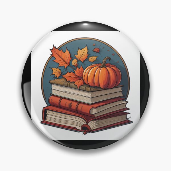 Item preview, Fall Vibe Book Cozy Autumn Leaves Pumpkin Kindle Reader Comfy v1 designed and sold by IllitBookish.