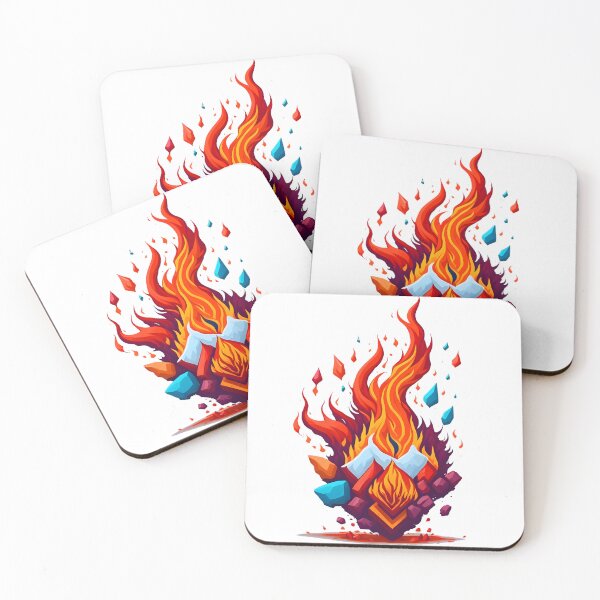 Item preview, LOGO CRYSTAL FIRE designed and sold by Fox7Art.