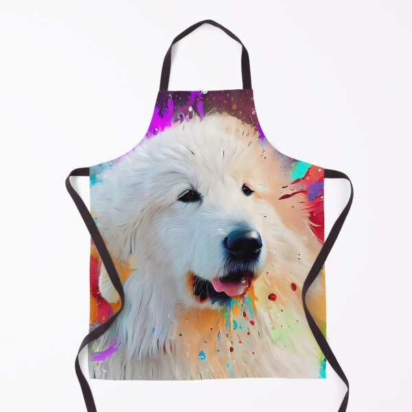 Item preview, Kuvasz Splash Art designed and sold by The Digital Compass.