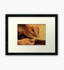 Ceramics. Framed Print