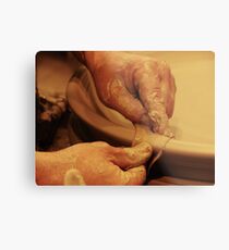 Ceramics. Metal Print
