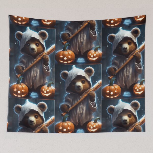 Item preview, a cool bear dressed for halloween designed and sold by Pelzi100.