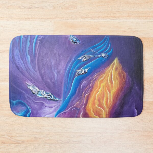 Item preview, The augury of Thanatos acrylic painting designed and sold by Gabriel BOCQUAIRE.