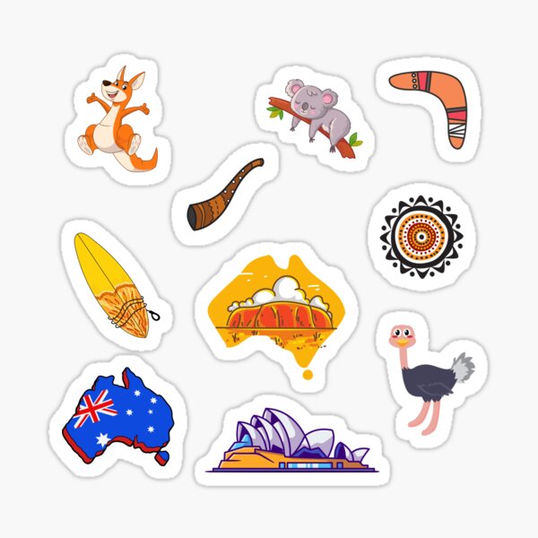 Item preview, Australian identity designed and sold by CoCoTen.