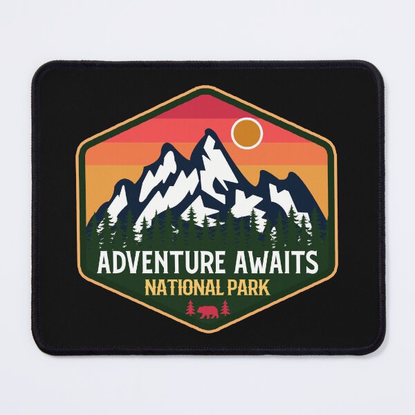 Item preview, Adventure Awaits National Park designed and sold by nature-space.