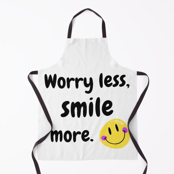 Item preview, Worry less smile more. T-shirt. chic & cool T-shirt. designed and sold by Mild Riot.