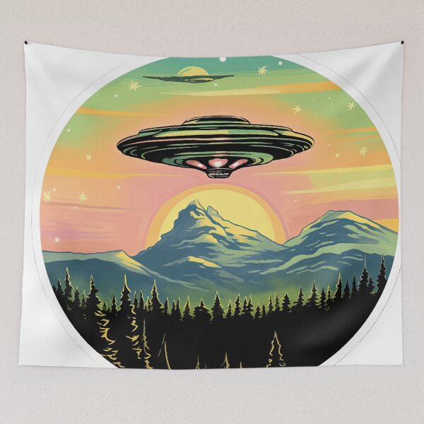 Item preview, Unidentified object flies in the sky designed and sold by abmkf.