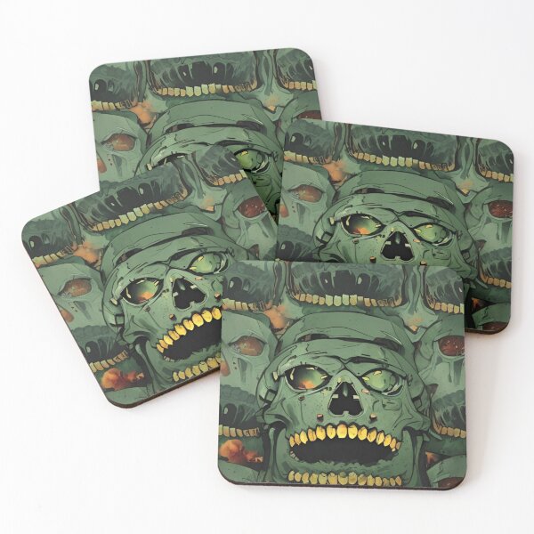 Item preview, Decomposing skulls designed and sold by Glenbobagins.