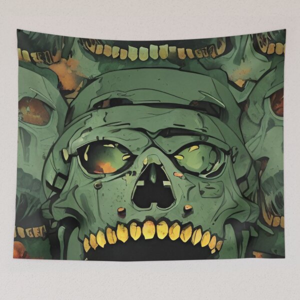 Item preview, Decomposing skulls designed and sold by Glenbobagins.
