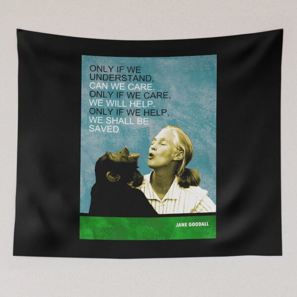 Item preview, Jane Goodall Quote 	 		 designed and sold by axwrdmiygle59.