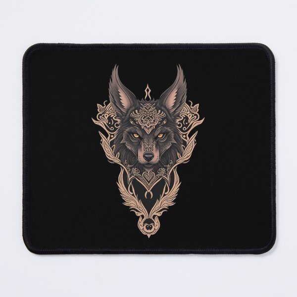 Item preview, Pale Wolf Tattoo designed and sold by Alahchin Art.