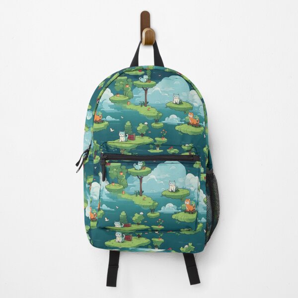 Item preview, Cats in the cloud park designed and sold by BurpeesEvery.